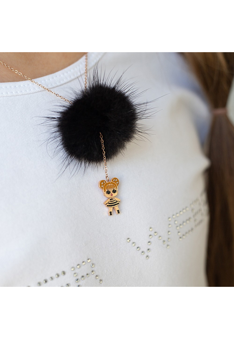 Pendant LOL Fur Queenbee