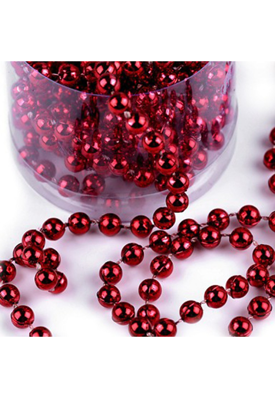 Perlenkette Ø 6 mm Weihnachten Perlenkette Ø 6 mm Weihnachten