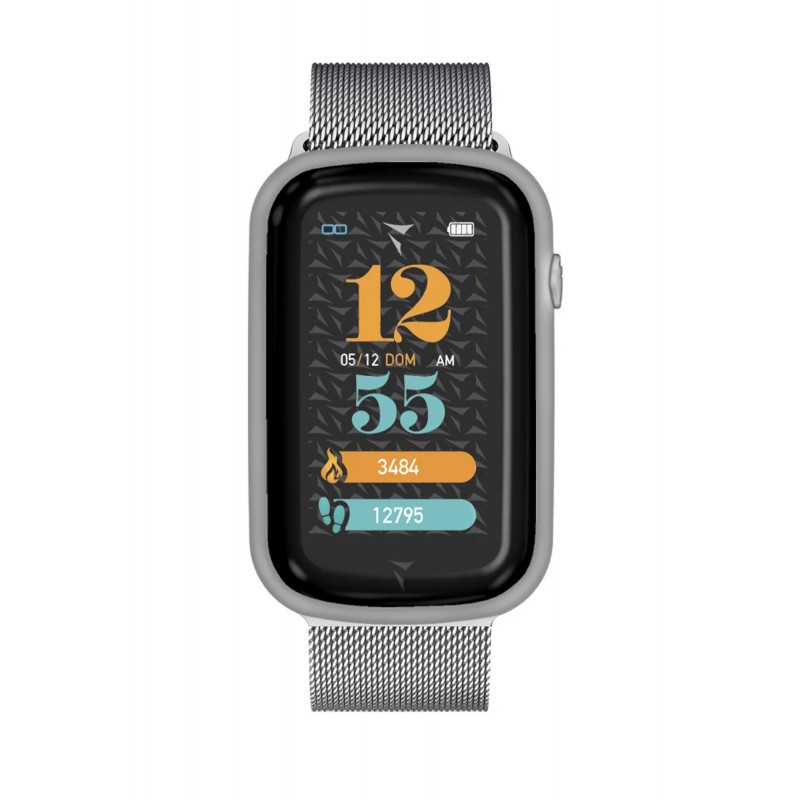 Smart Watch STEPS Metal Silver