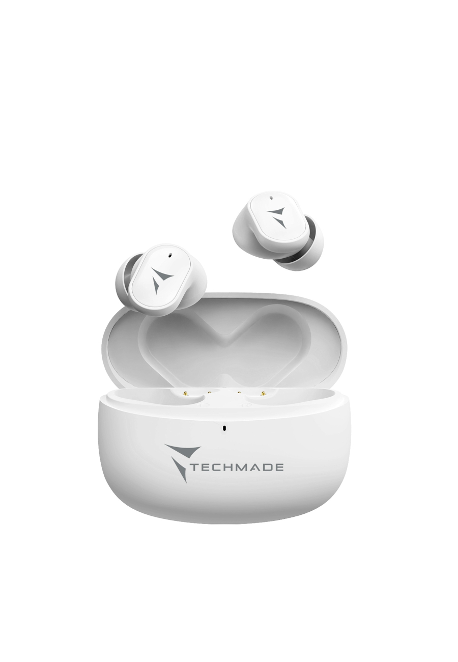 Techmade Earbuds K111 Weiß