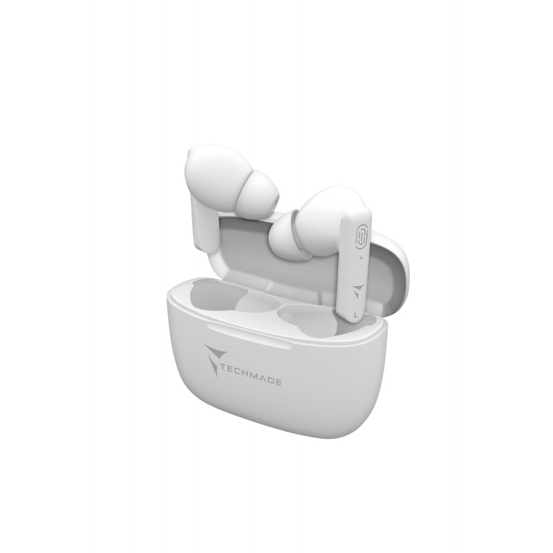 Techmade Earbuds T31 White