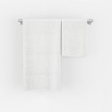 2er Set Duschtücher, Badhandtücher, 70x140 cm, Baumwolle, weiß, 450 gr/m2, extra dick 2er Set Duschtücher, Badhandtücher, 70x140 cm, Baumwolle, weiß, 450 gr/m2, extra dick