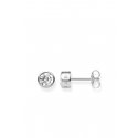 Boucles d'oreilles Pierre Blanche