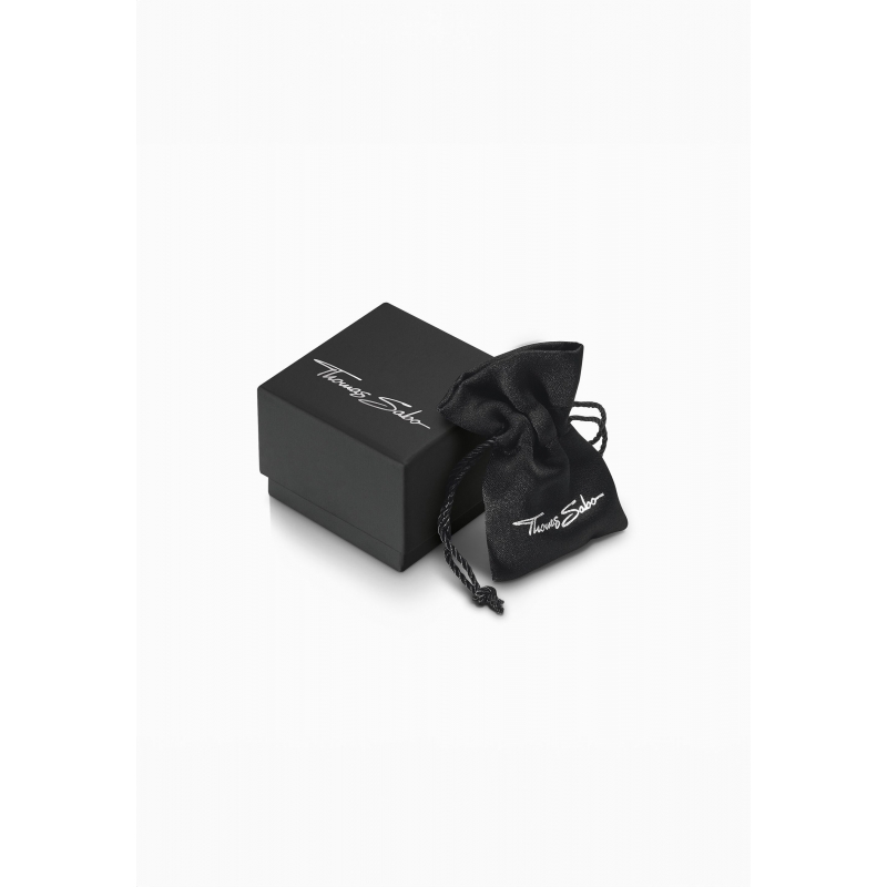 Ear Studs Classic Pavé Black