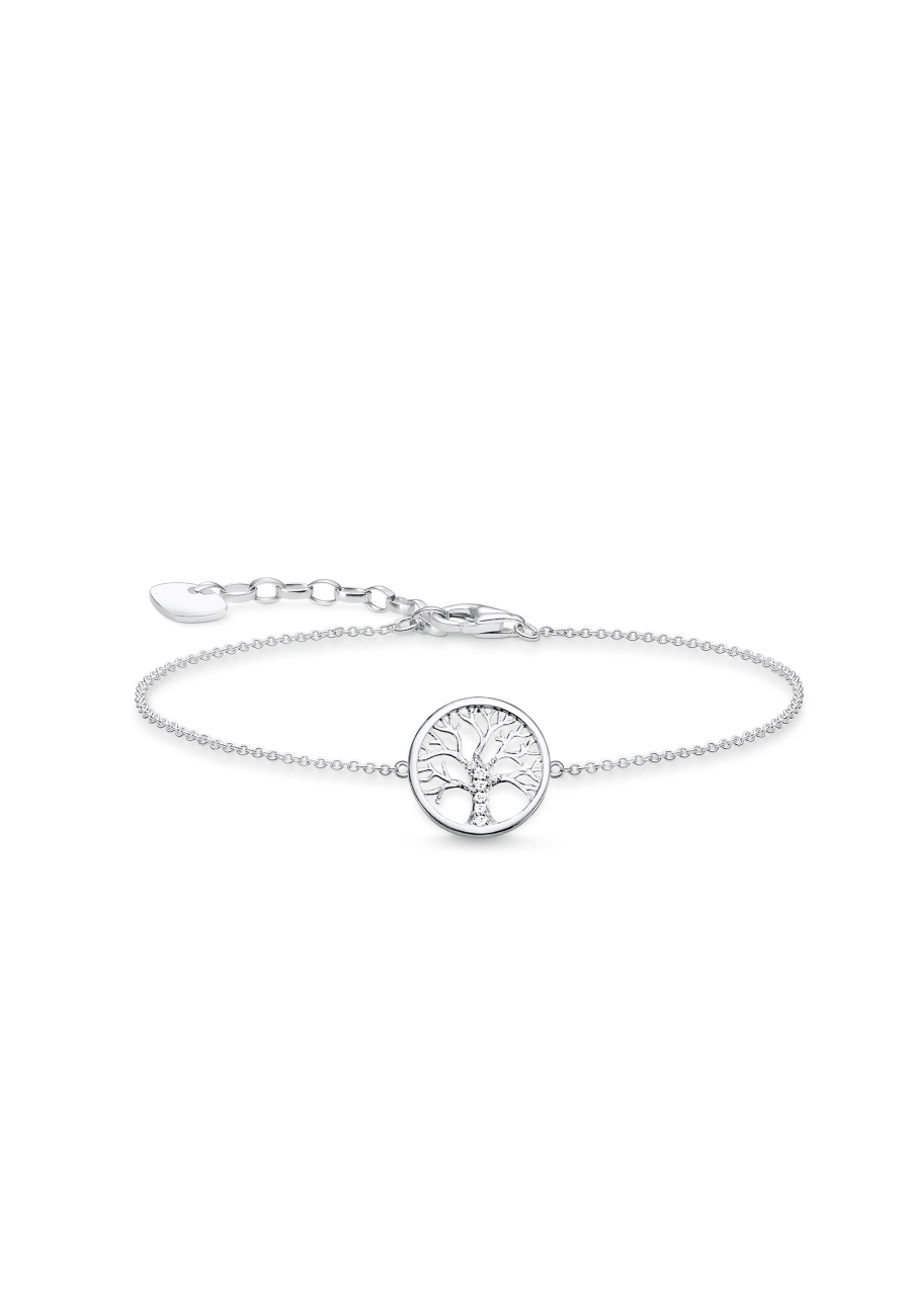 Pulsera Árbol del Amor Plata