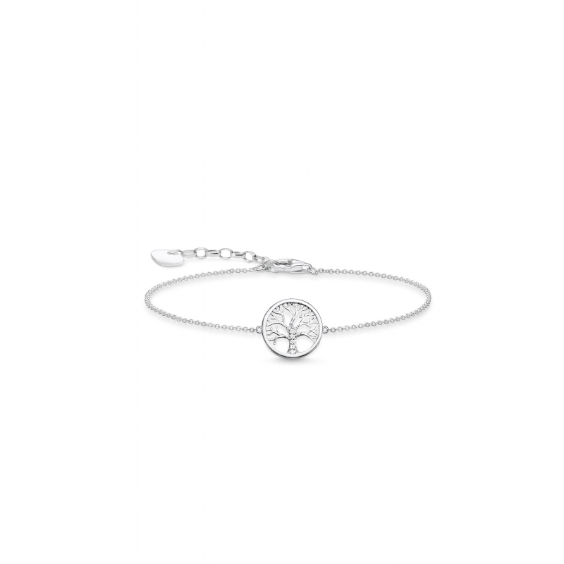Pulsera Árbol del Amor Plata