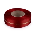 Atlasband mit Lurex beidseitig Breite 25 mm Weihnachten Atlasband mit Lurex beidseitig Breite 25 mm Weihnachten