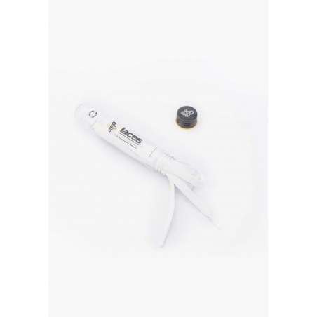 Crep Protect Laces White Flat