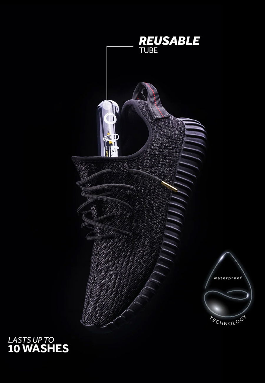 Crep Protect Laces White Flat