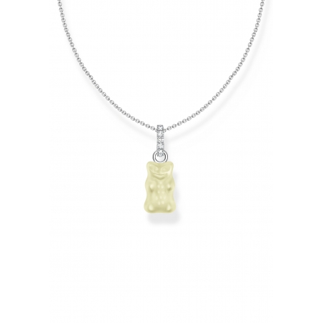 Halskette HARIBO Weiß Goldbär