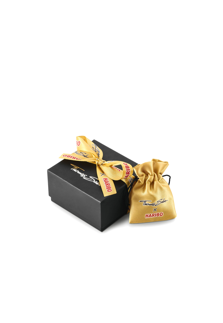 Halskette HARIBO Weiß Goldbär