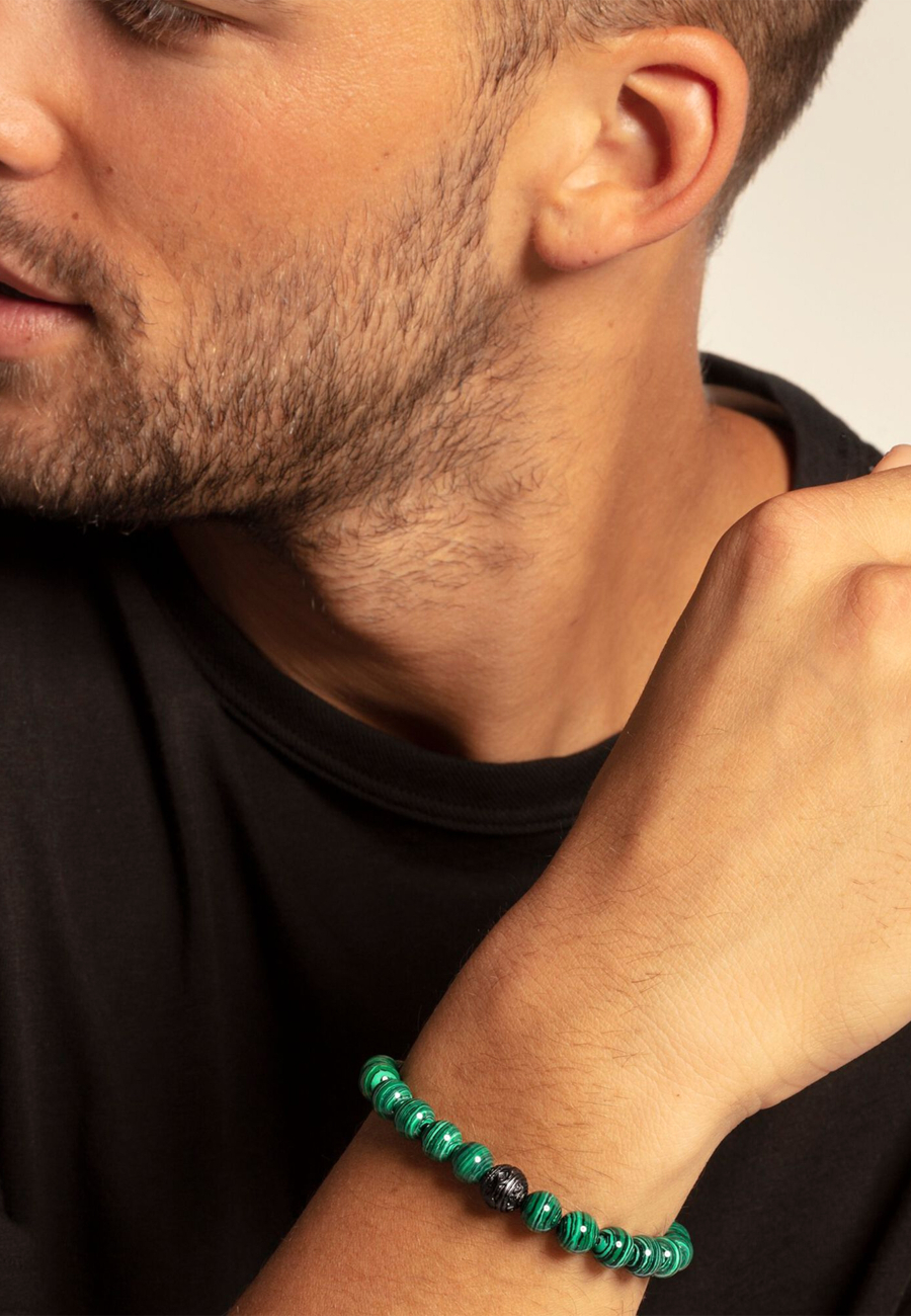 Bracelet Black Cat Green