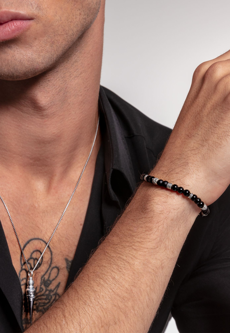 Pulsera Lucky Charm Negro