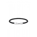 Armband Leder Schwarz