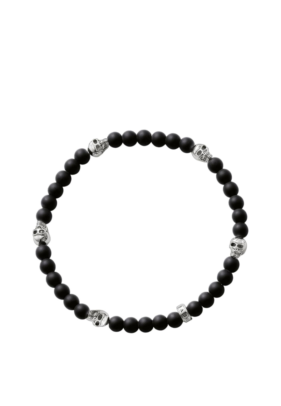 Bracelet Skull Black