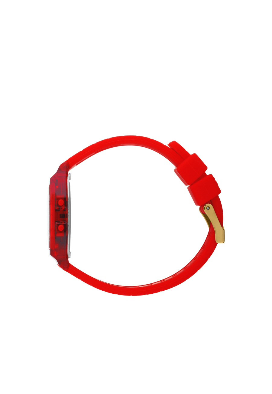 Ice Digit Retro Red Passion Clear Small