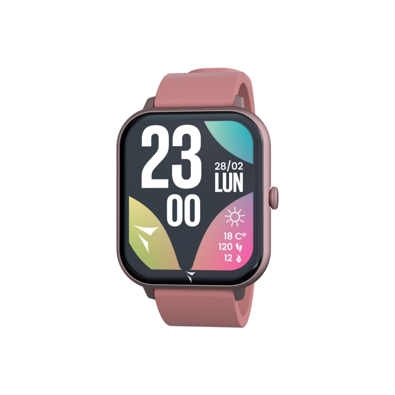 Smart Watch Glow Pink
