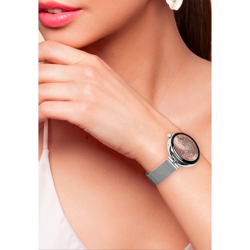 Smart Watch Lyra Milan Mesh Silver