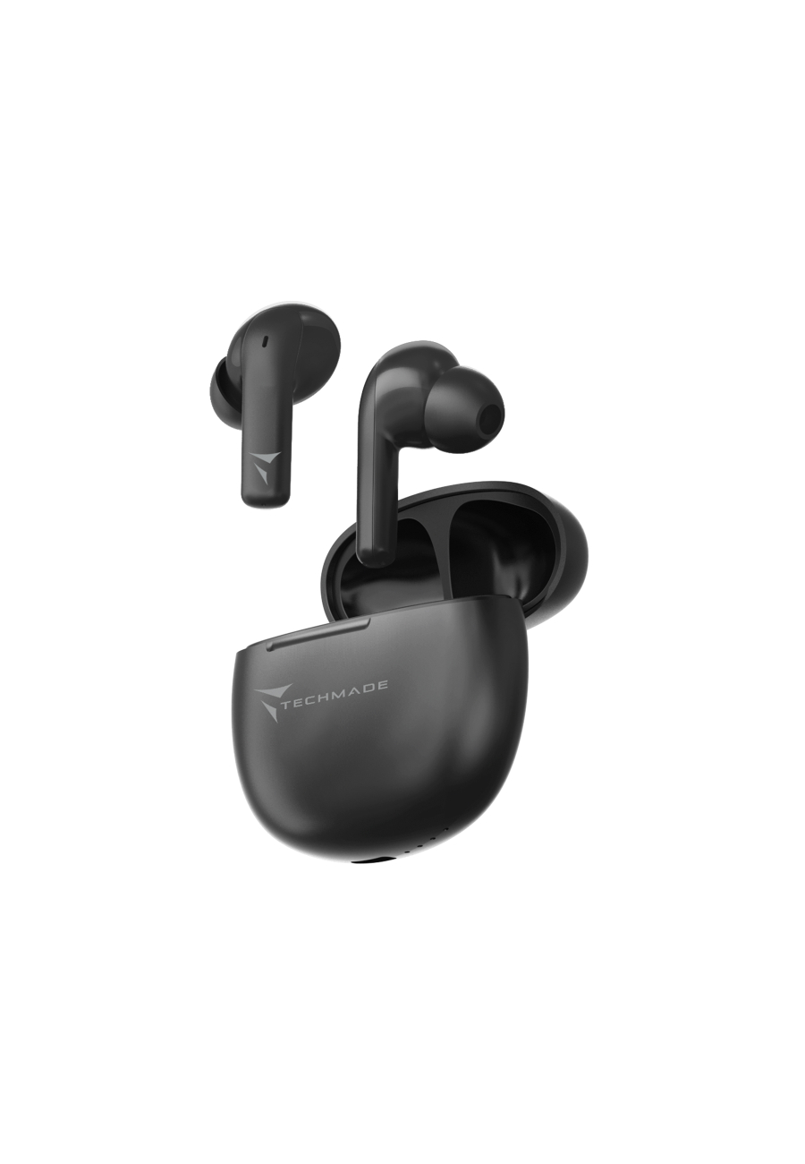 Techmade Earbuds K201E Black