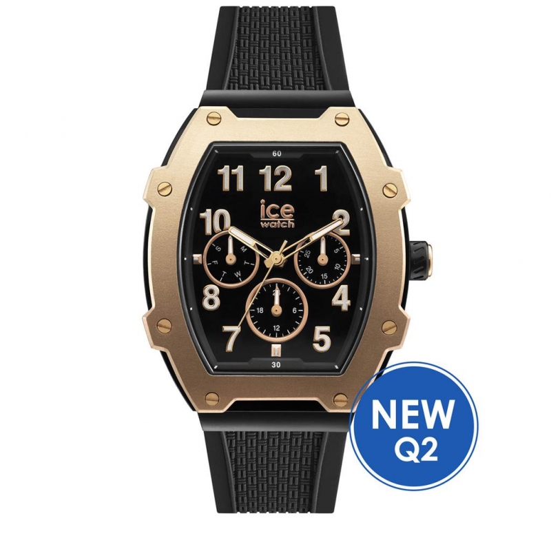 Ice Boliday Black Rose Gold Plastic