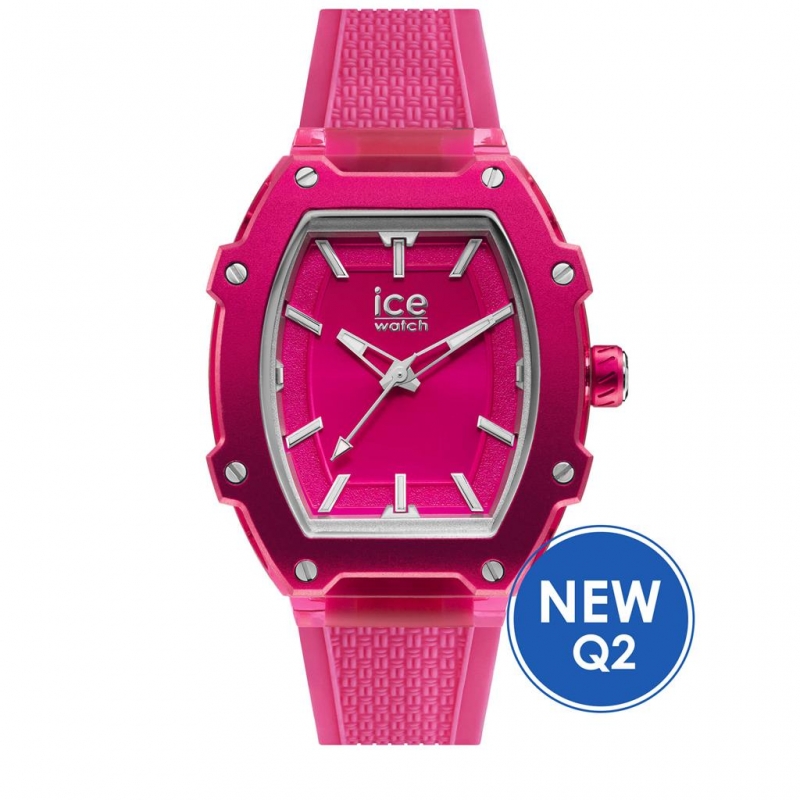 Ice Boliday Flashy Pink Plastic