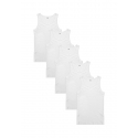 BASIC MAX Ärmelloses Trägerhemd 5er Pack