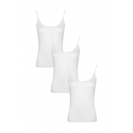 BASIC MAX Spaghetti-Tanktop 3er Pack