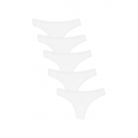 BASIC MAX Pack de 5 Braguitas Tanga