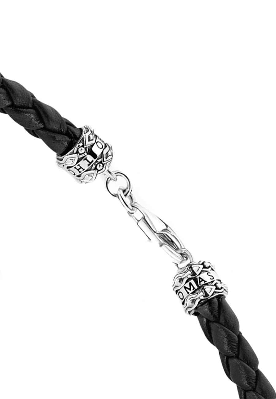 Bracelet en Cuir Noir