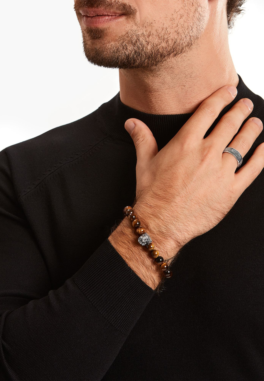 Armband Tiger Braun