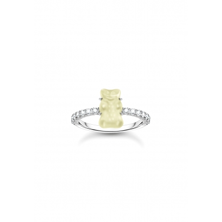 Ring HARIBO White Goldbär