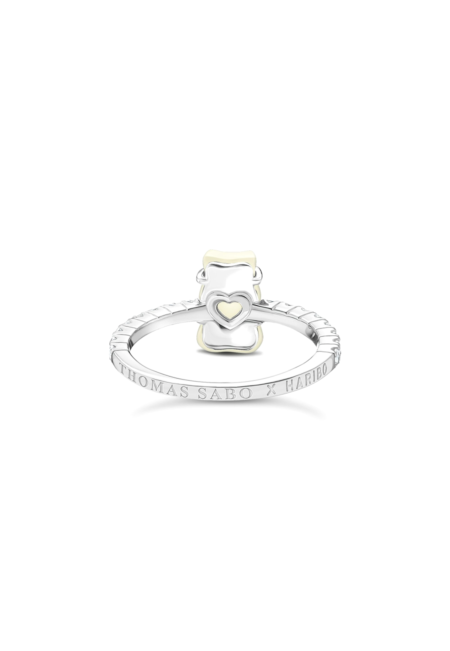 Ring HARIBO White Goldbär