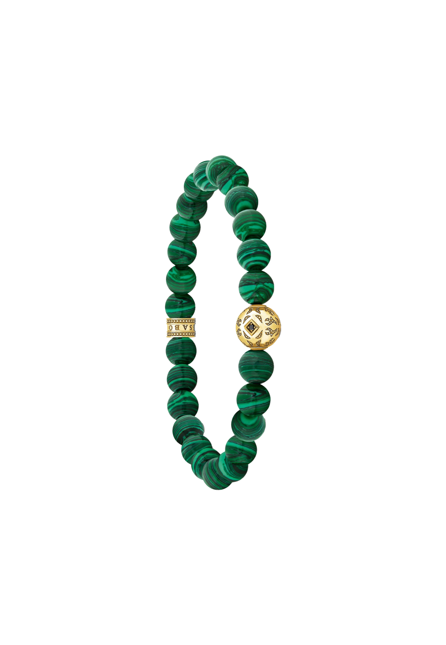 Bracelet Malachite Vert