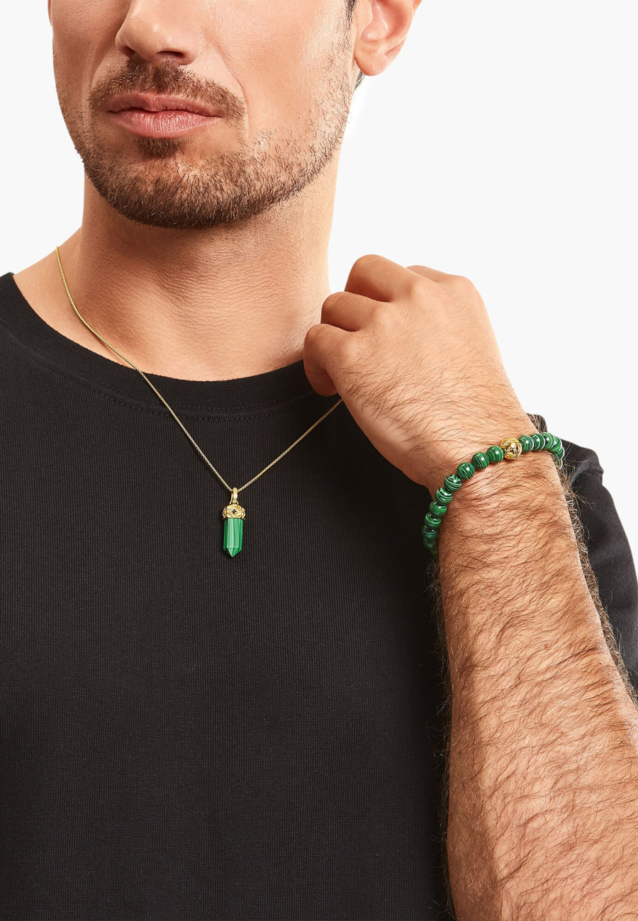 Armband Malachit Grün