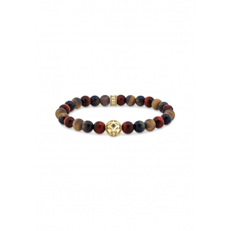 Pulsera Ojo de Tigre Oro