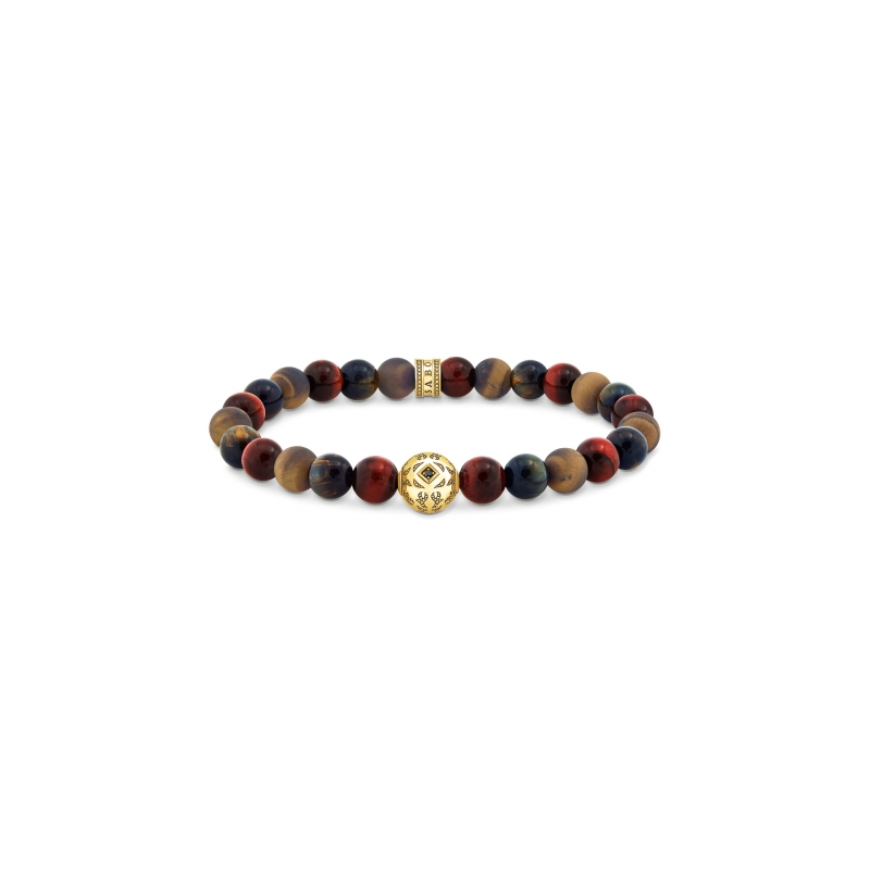 Pulsera Ojo de Tigre Oro