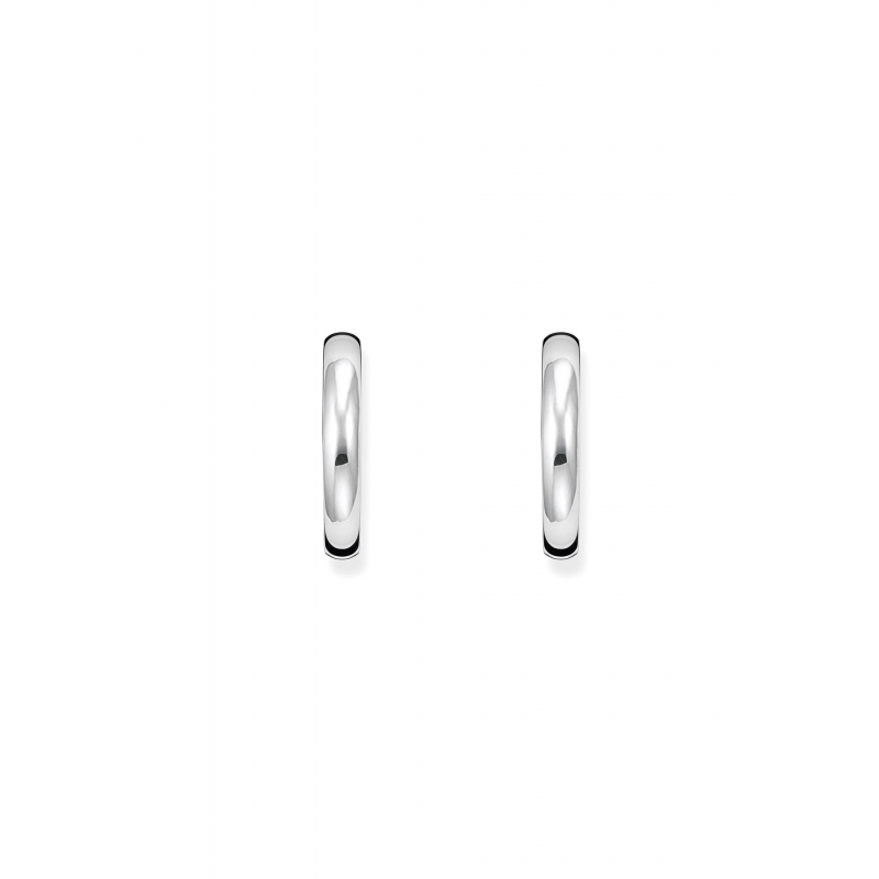 Boucles d'oreilles Moyen Chunky Argent
