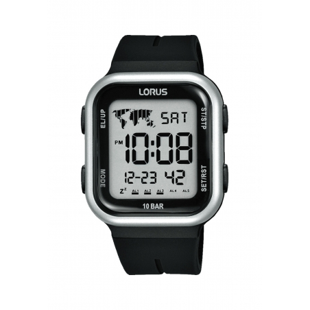 Lorus Men Digital Black