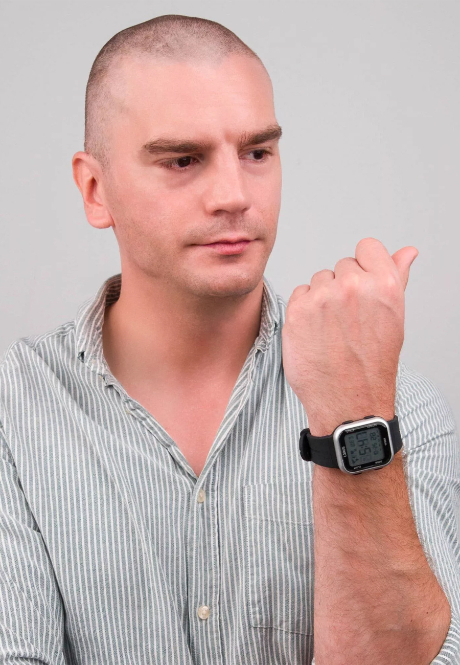 Lorus Men Digital Black