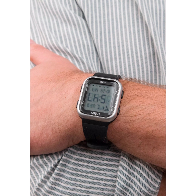 Lorus Homme Digital Noir