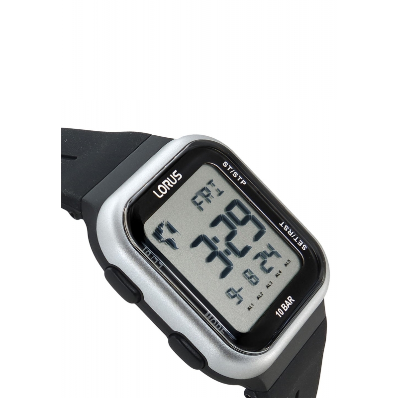 Lorus Men Digital Black