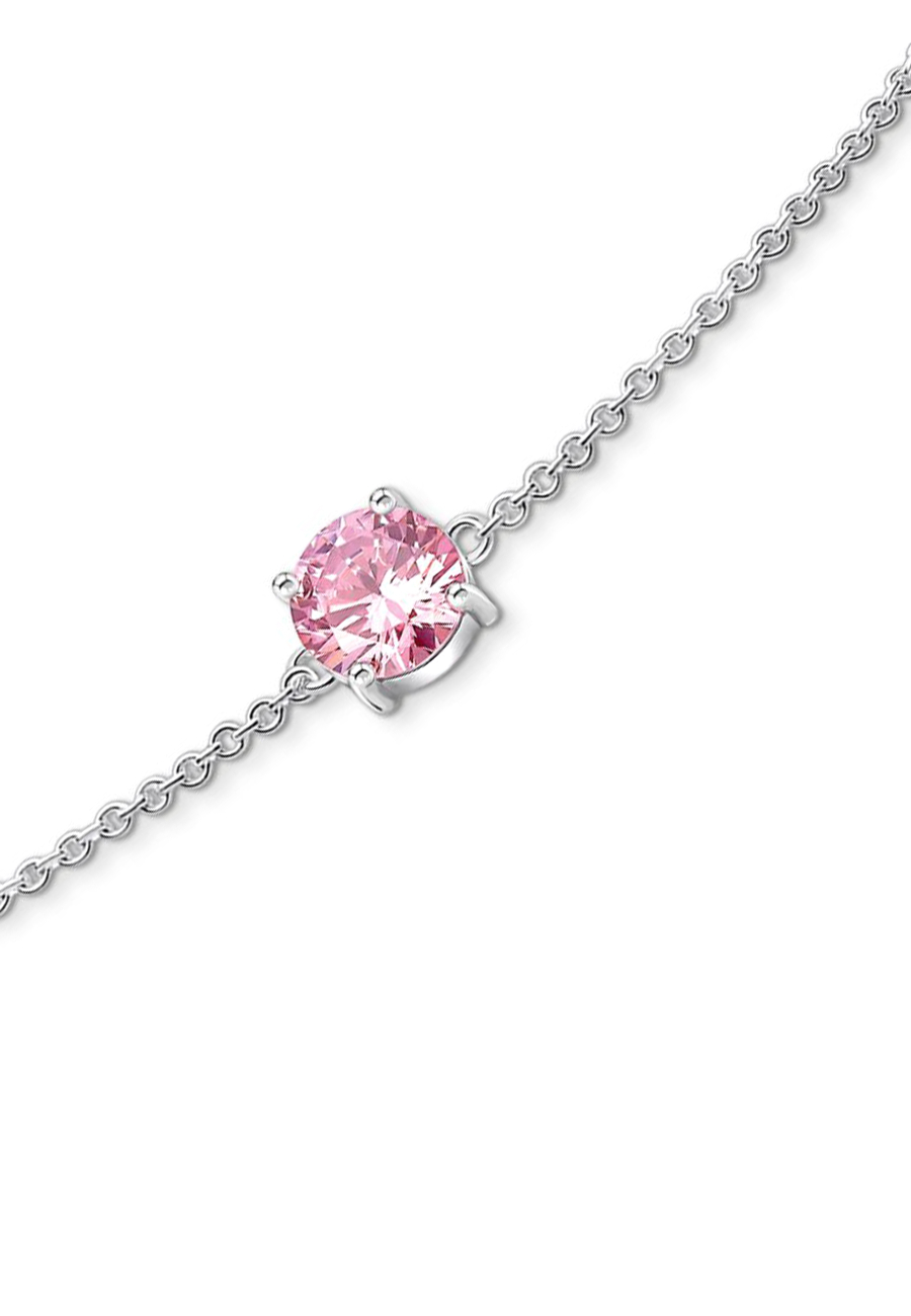 Bracelet Pink Zirconia