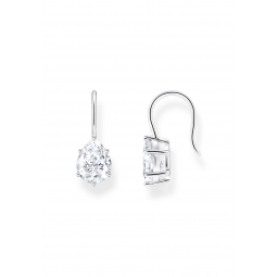 Ohrringe Weiß Drop Zirkonia