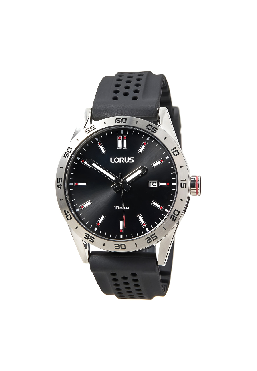 Lorus Silikon Herren Schwarz