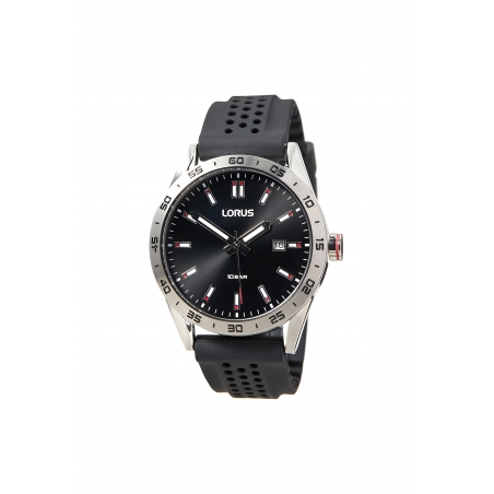 Lorus Silikon Herren Schwarz