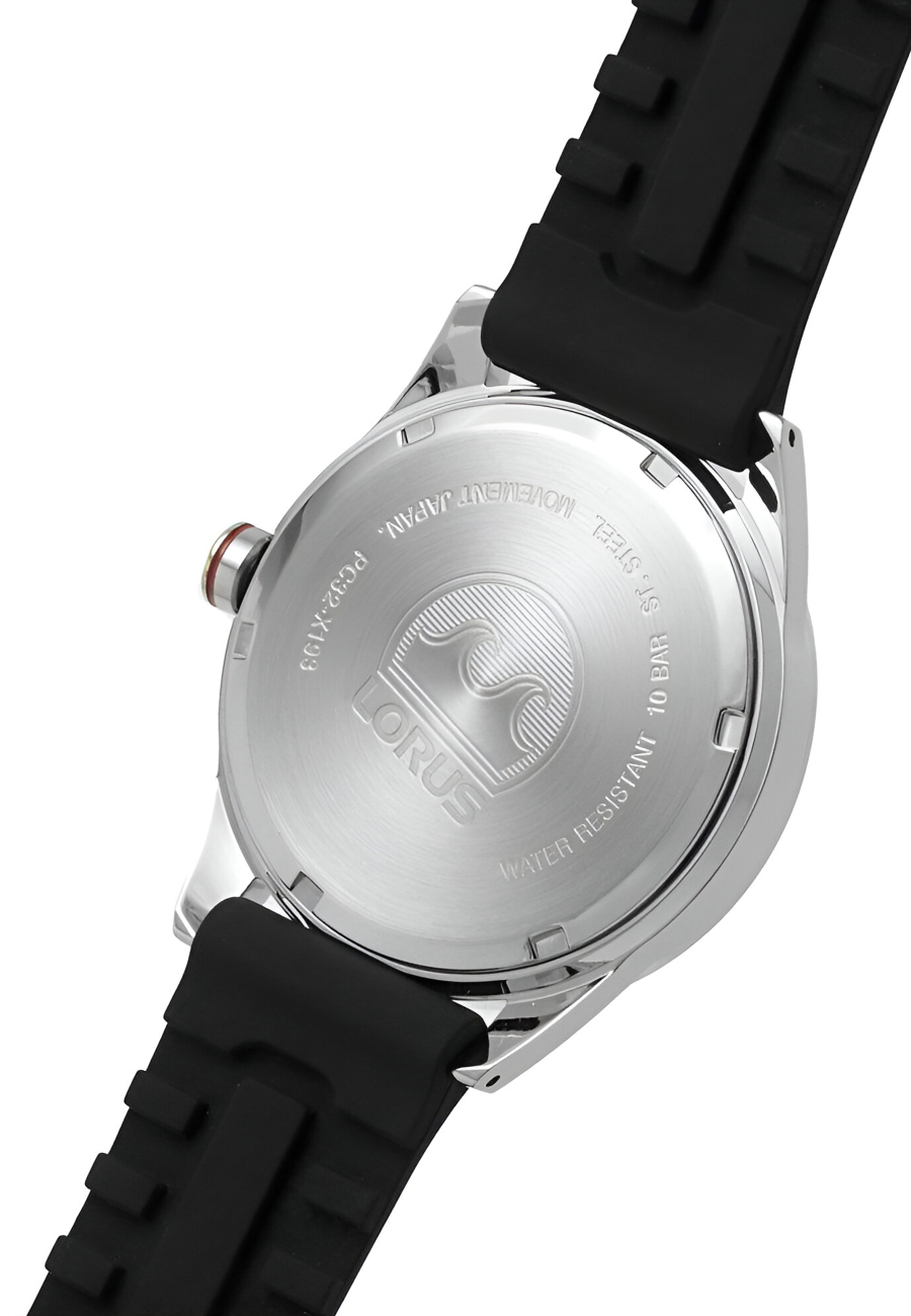 Lorus Silikon Herren Schwarz