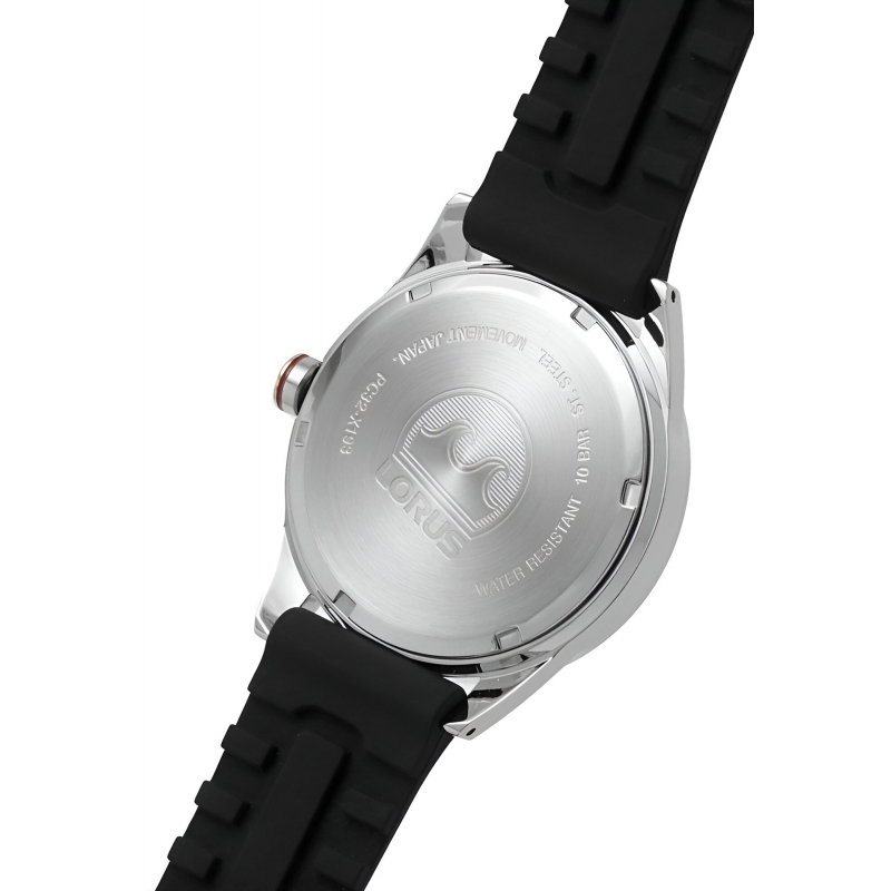 Lorus Silicone Homme Noir