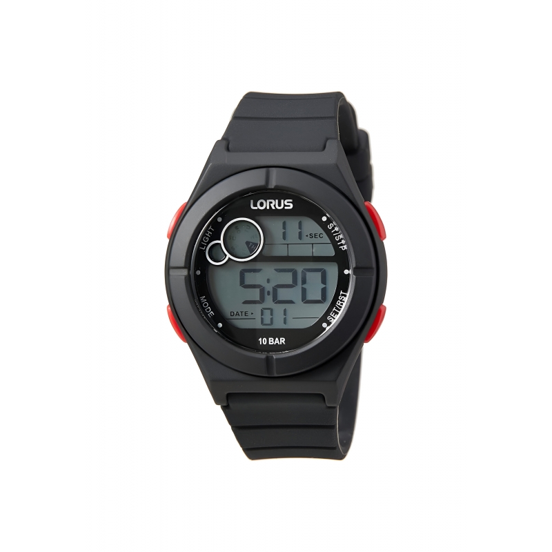 Lorus Sports Digital Negro
