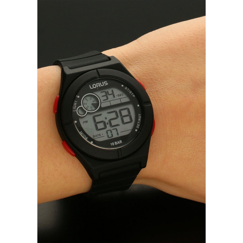 Lorus Sports Digital Schwarz
