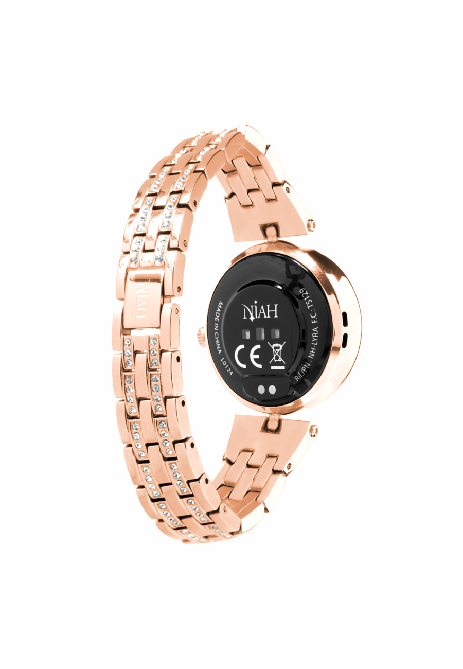 Smart Watch Lyra Medium Mesh Gold Rose